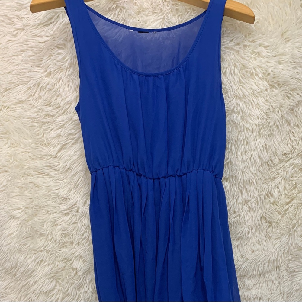 Blue dress